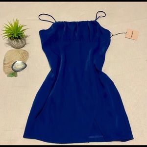 Blue Mini Dress
